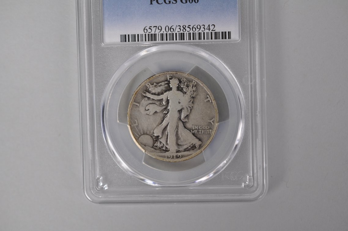Graded Silver Half Dollar, photo 2 of 6