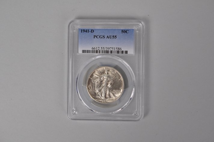 Graded Silver Half Dollar