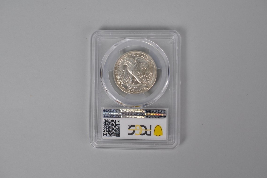 Graded Silver Half Dollar, photo 3 of 5