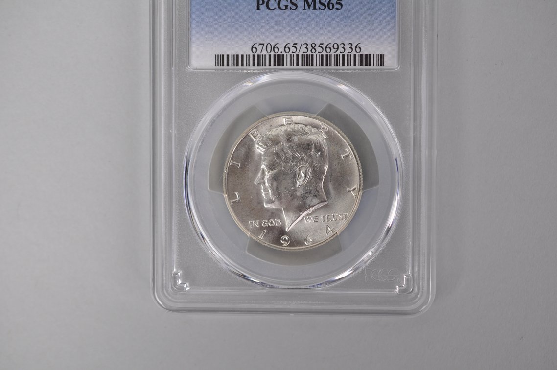 Graded Silver Half Dollar, photo 2 of 5