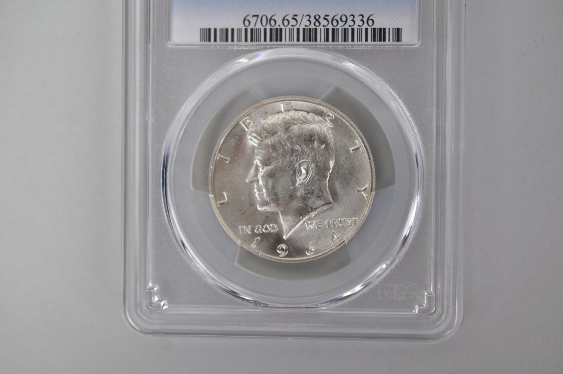 Graded Silver Half Dollar, photo 3 of 5