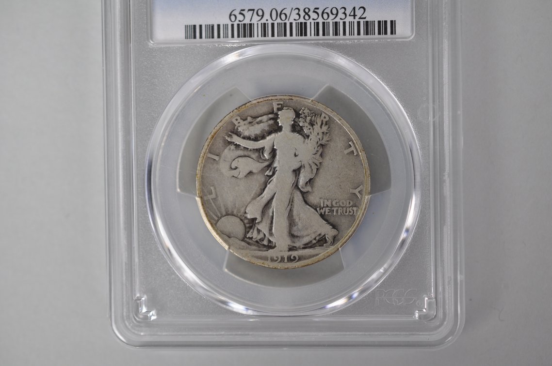 Graded Silver Half Dollar, photo 3 of 6