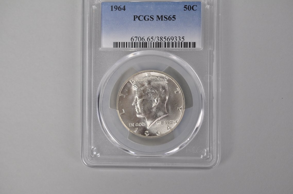 Graded Silver Half Dollar, photo 2 of 5