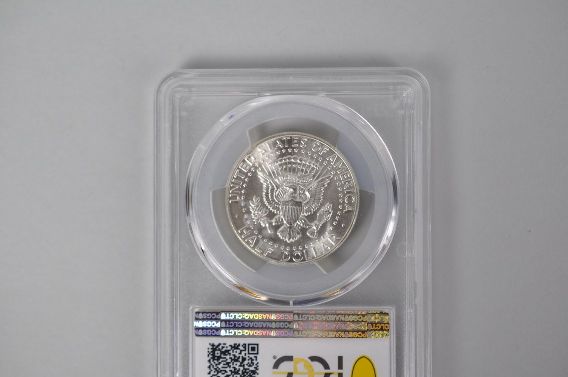 Graded Silver Half Dollar, photo 4 of 5