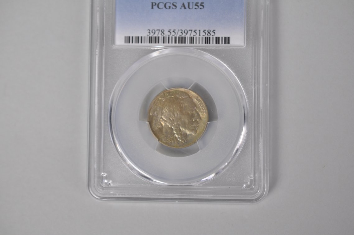 Graded  1936D Nickel PCGS AU55, photo 2 of 6