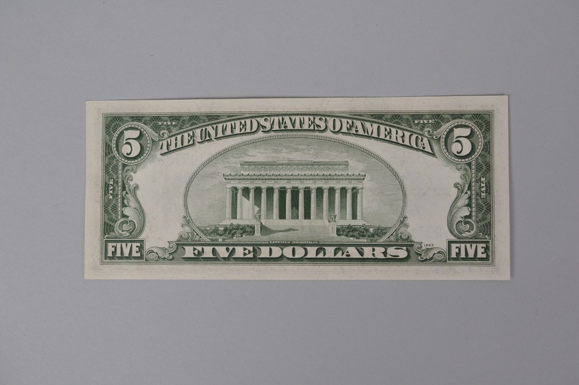 Silver Certificates 1934D Blue Seal $5, photo 4 of 6
