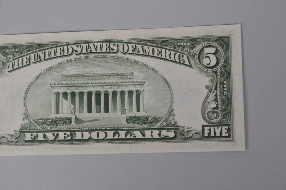 Silver Certificates 1934D Blue Seal $5, photo 6 of 6