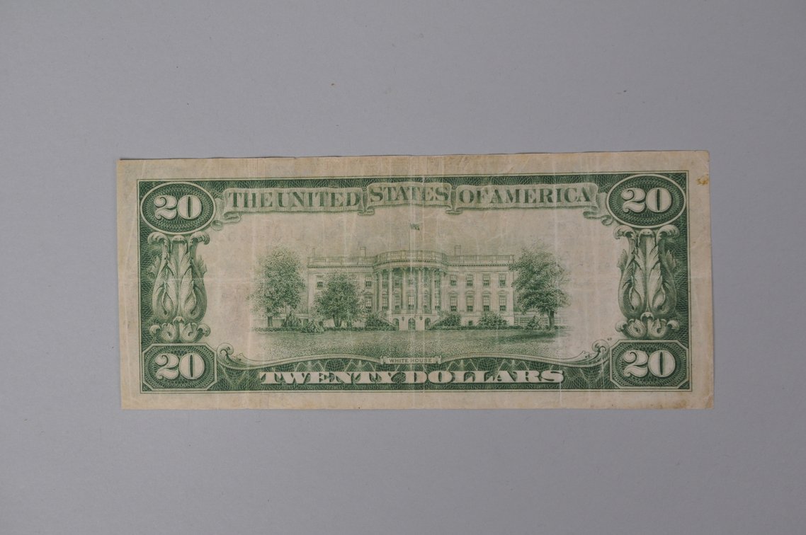 Silver Certificate1929 Brown Seal $20, photo 4 of 6