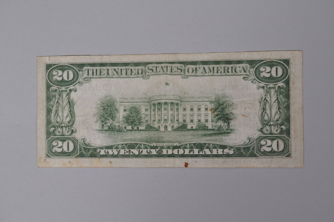 Silver Certificate 1929 Brown Seal $20, photo 5 of 7