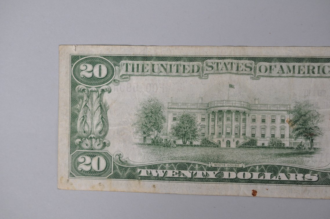 Silver Certificate 1929 Brown Seal $20, photo 6 of 7