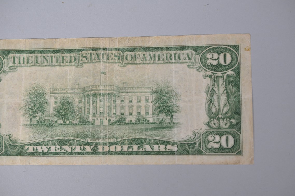 Silver Certificate1929 Brown Seal $20, photo 6 of 6