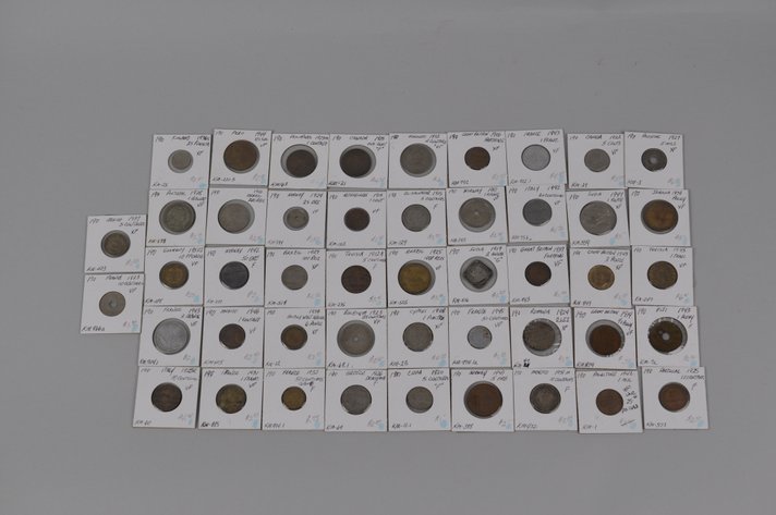 Assortment of World Coins