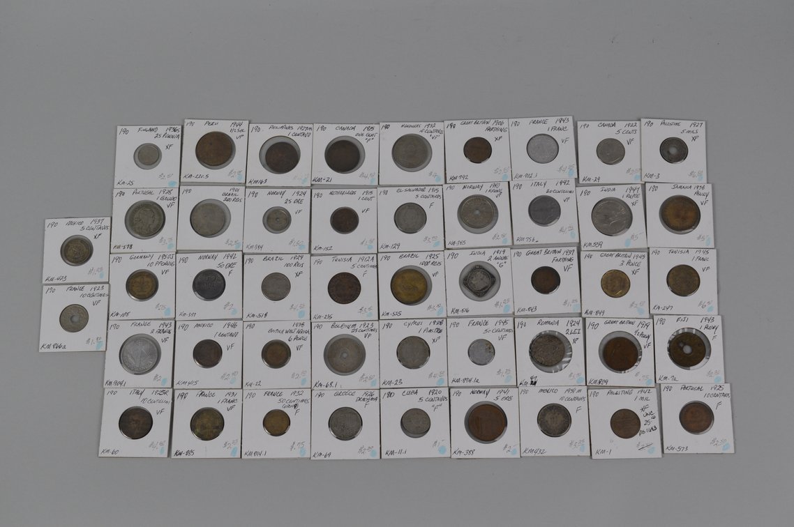 Assortment of World Coins, photo 2 of 20