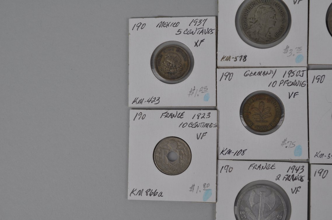 Assortment of World Coins, photo 3 of 20