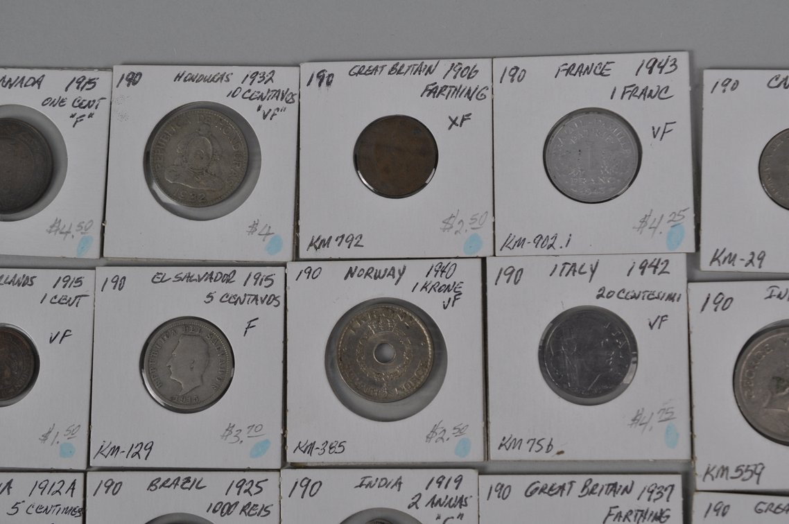 Assortment of World Coins, photo 5 of 20