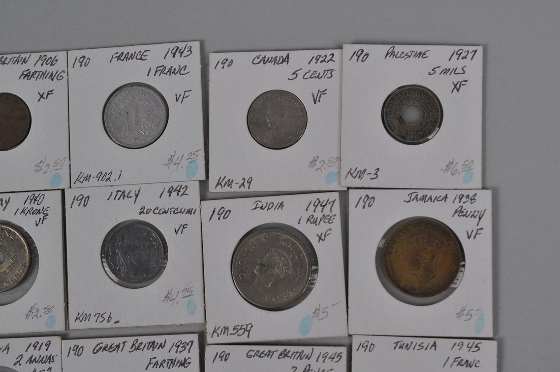 Assortment of World Coins, photo 6 of 20