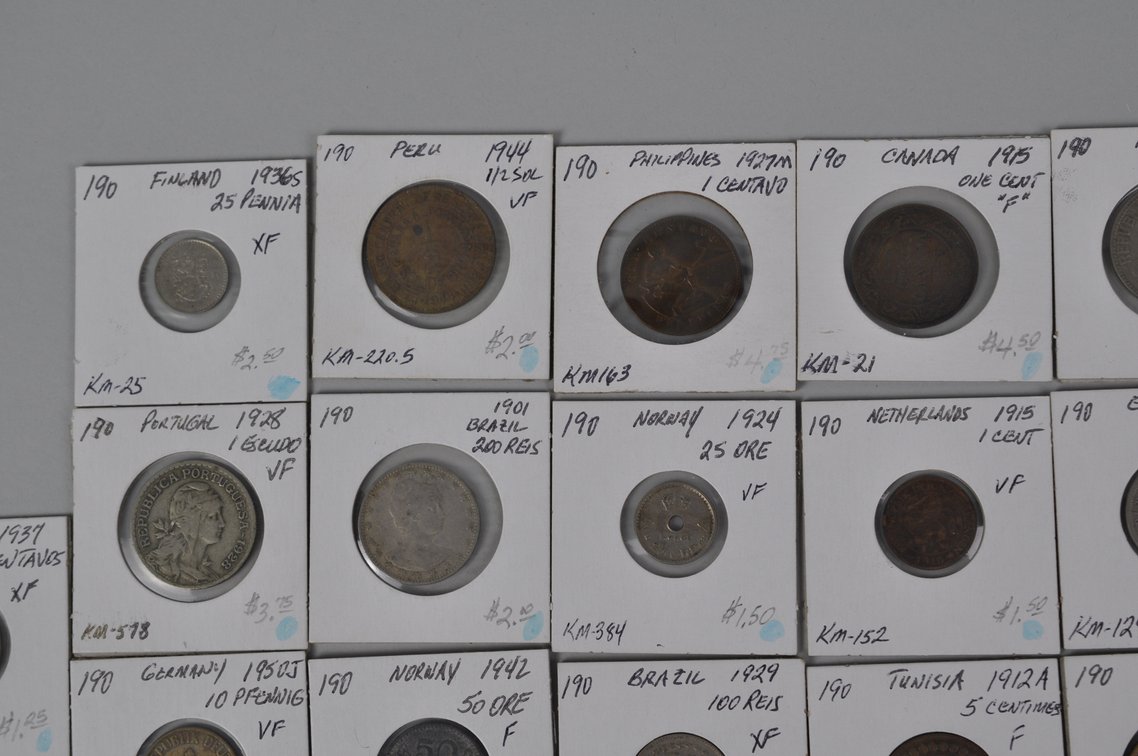 Assortment of World Coins, photo 4 of 20