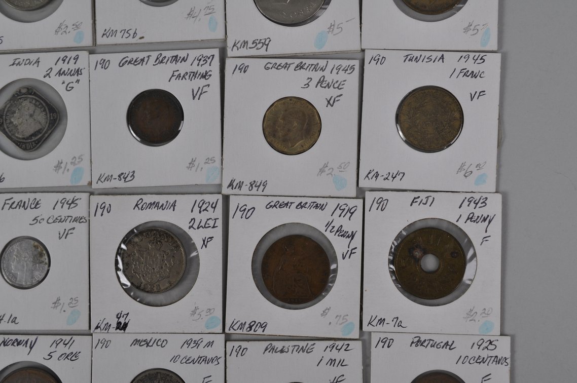 Assortment of World Coins, photo 8 of 20