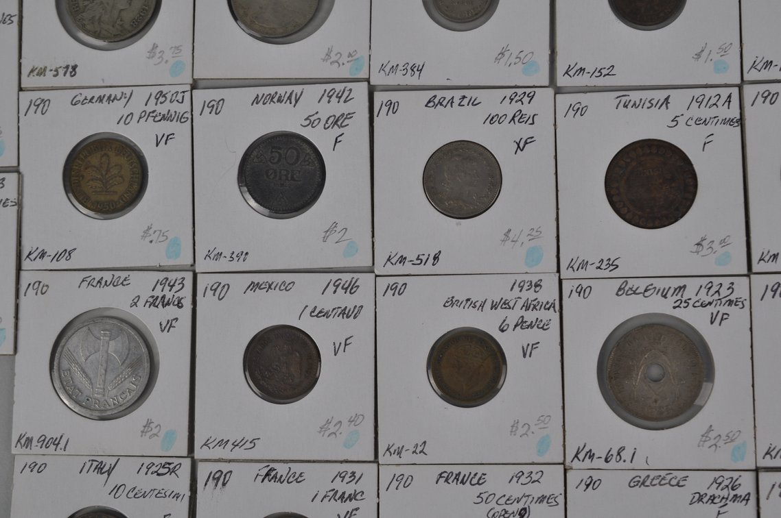 Assortment of World Coins, photo 7 of 20
