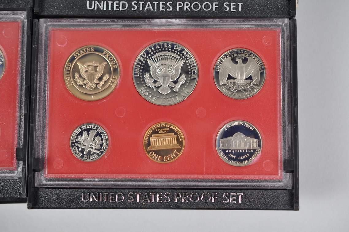 US Proof Sets 1980 and 1982x3, photo 11 of 11