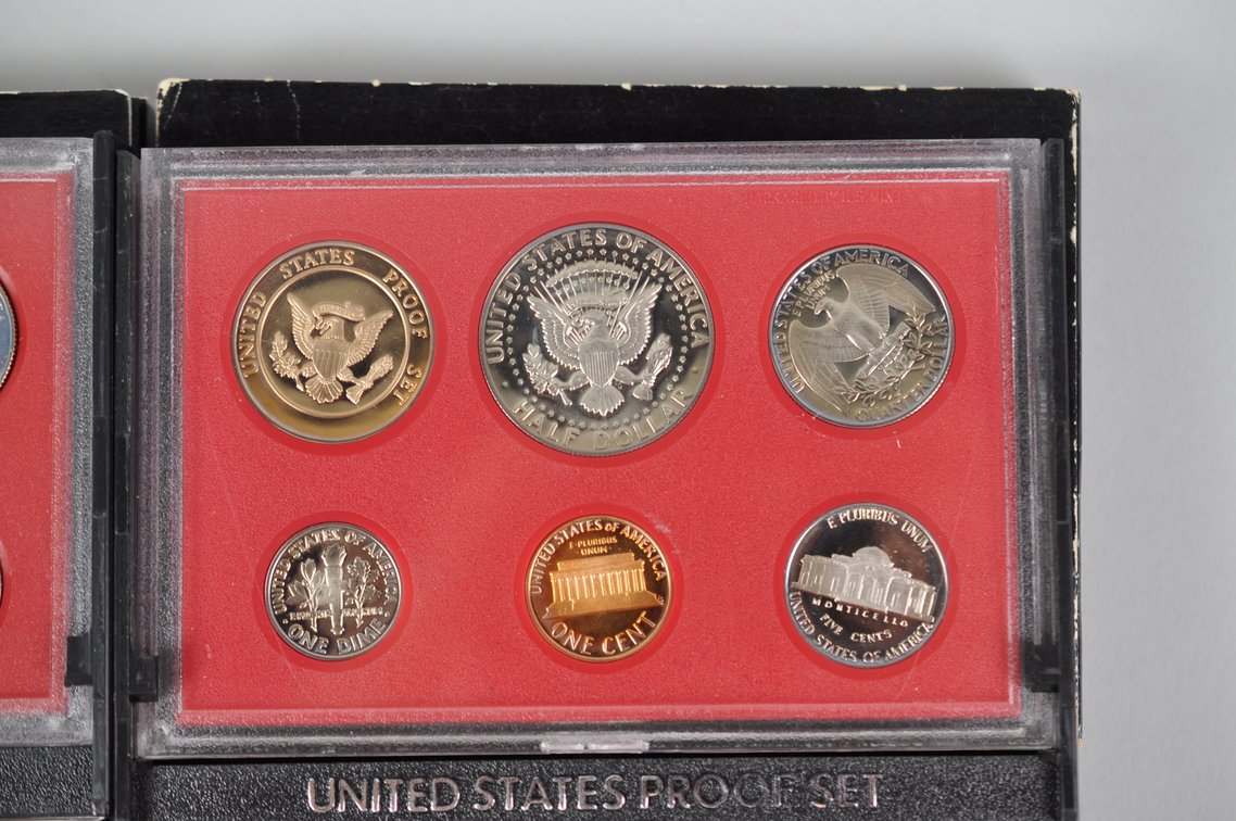 US Proof Sets 1980 and 1982x3, photo 9 of 11
