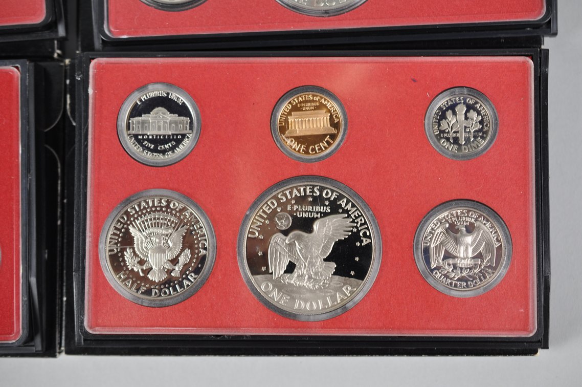 US Proof Sets 1973, 1973, 1974, and 1978, photo 12 of 12