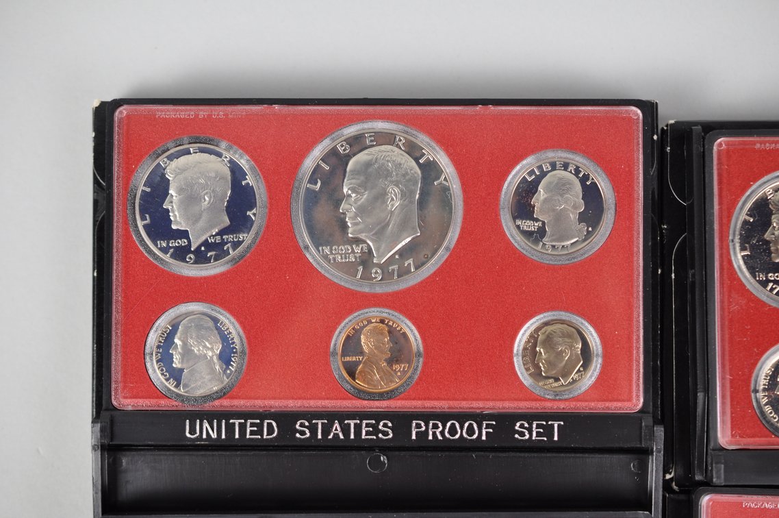 US Proof Sets 1975, 1977, 1978, and 1979, photo 3 of 11