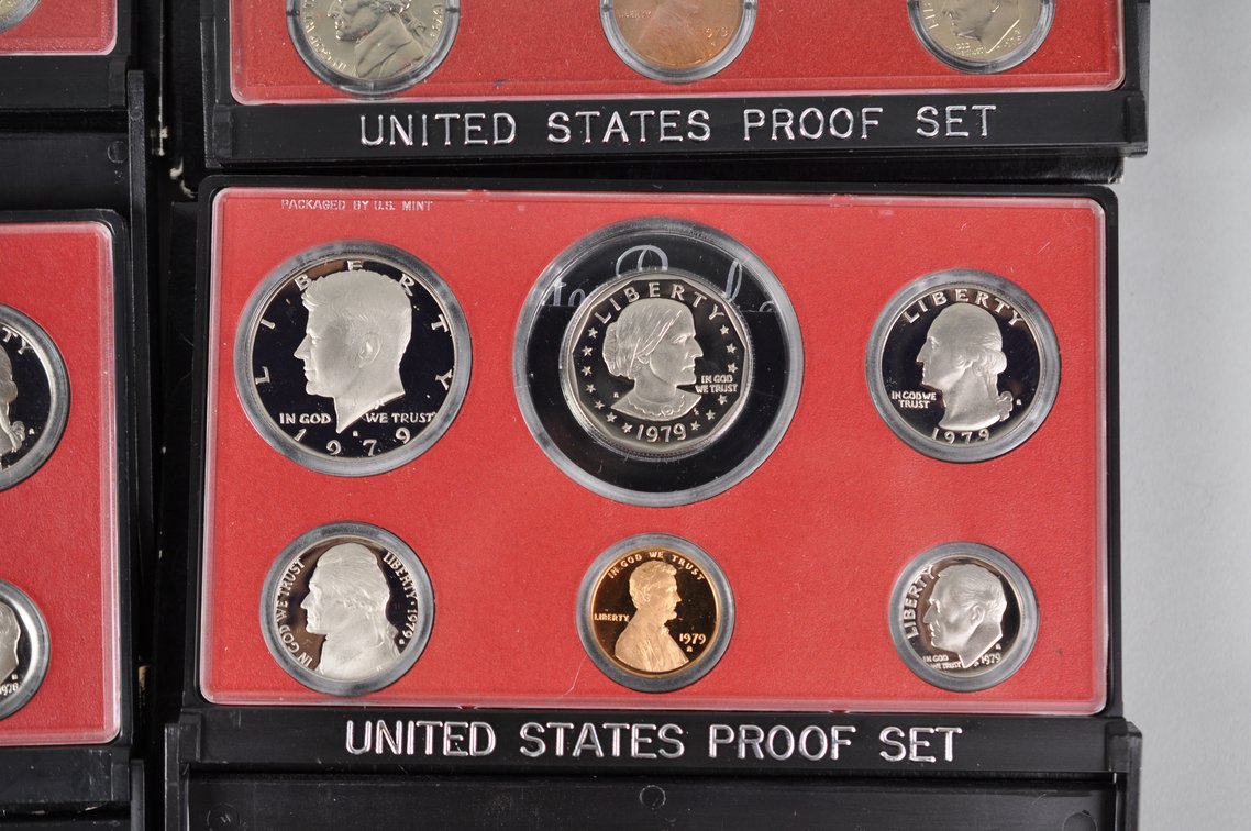US Proof Sets 1975, 1977, 1978, and 1979, photo 6 of 11