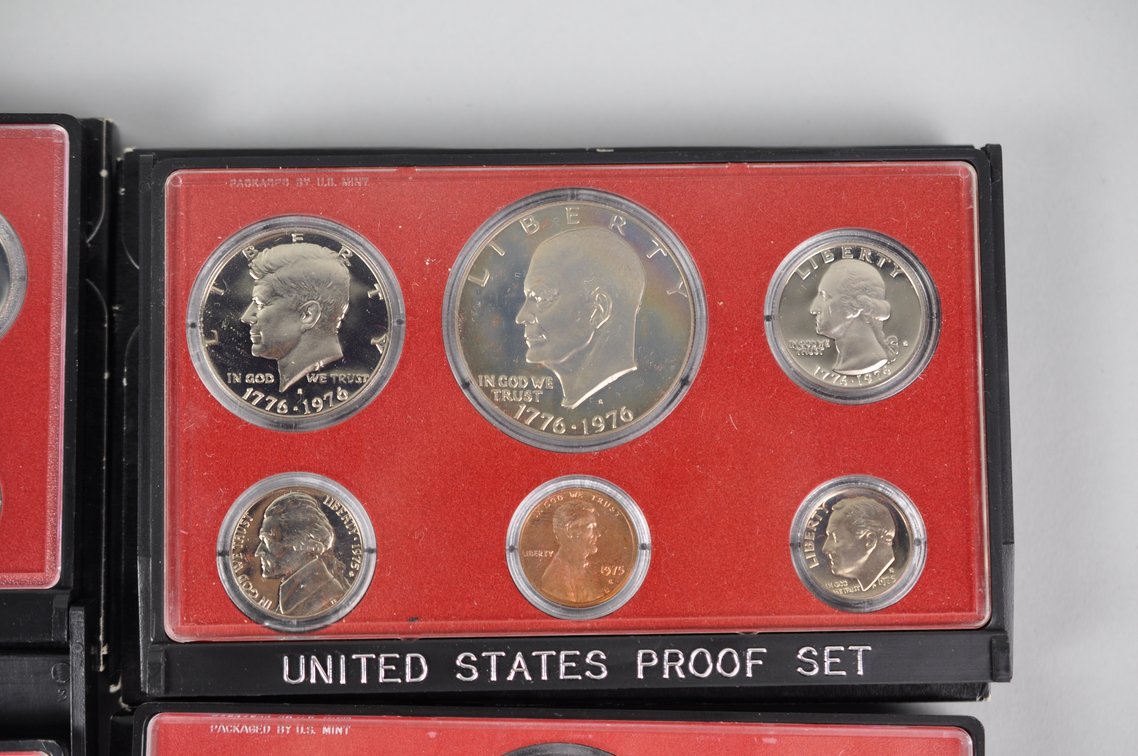 US Proof Sets 1975, 1977, 1978, and 1979, photo 4 of 11