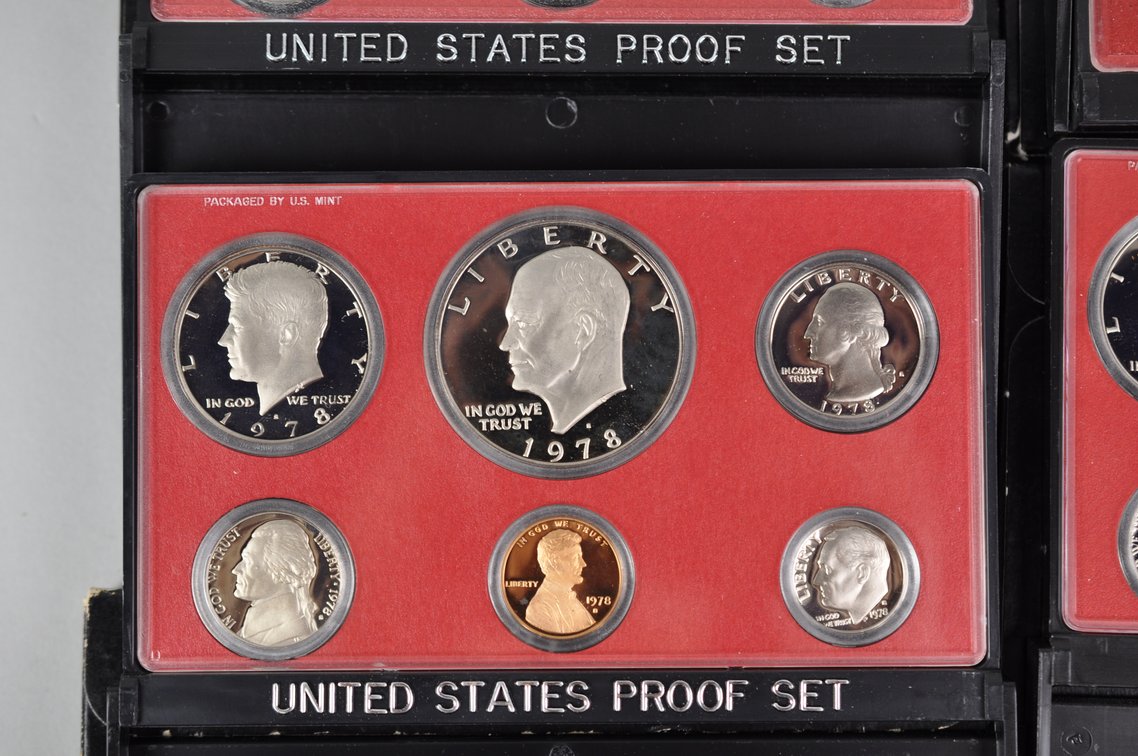 US Proof Sets 1975, 1977, 1978, and 1979, photo 5 of 11