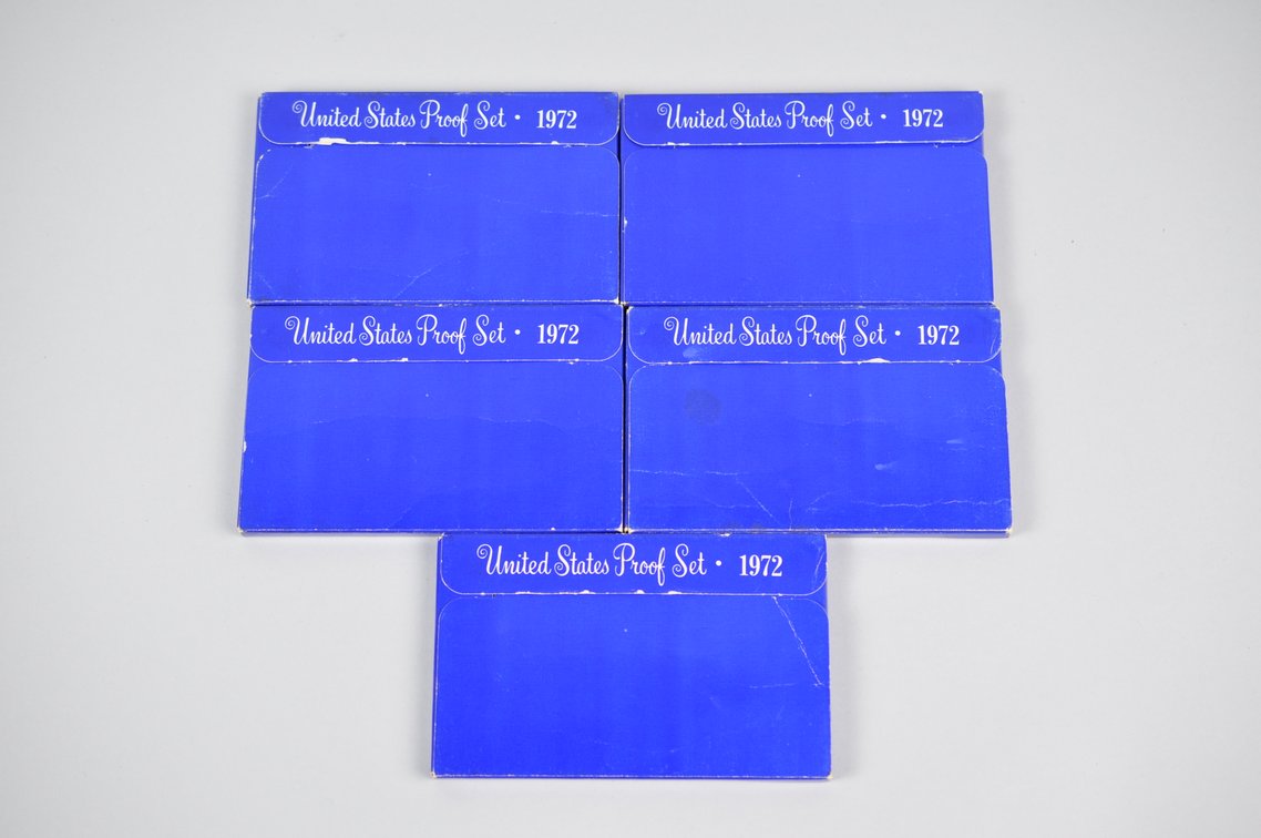 US Proof Sets 1972, photo 2 of 12