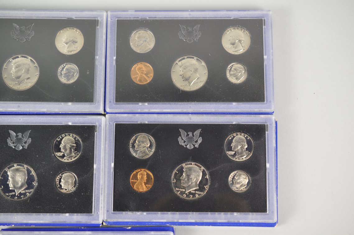 US Proof Sets 1972, photo 7 of 12