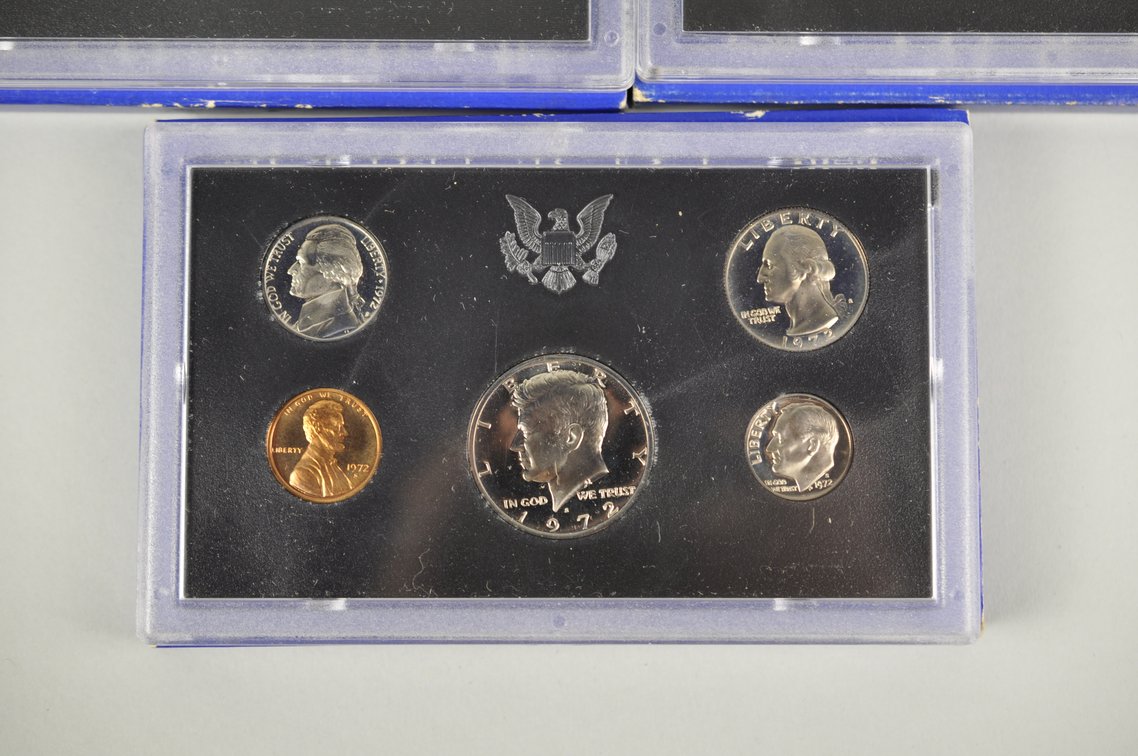 US Proof Sets 1972, photo 6 of 12