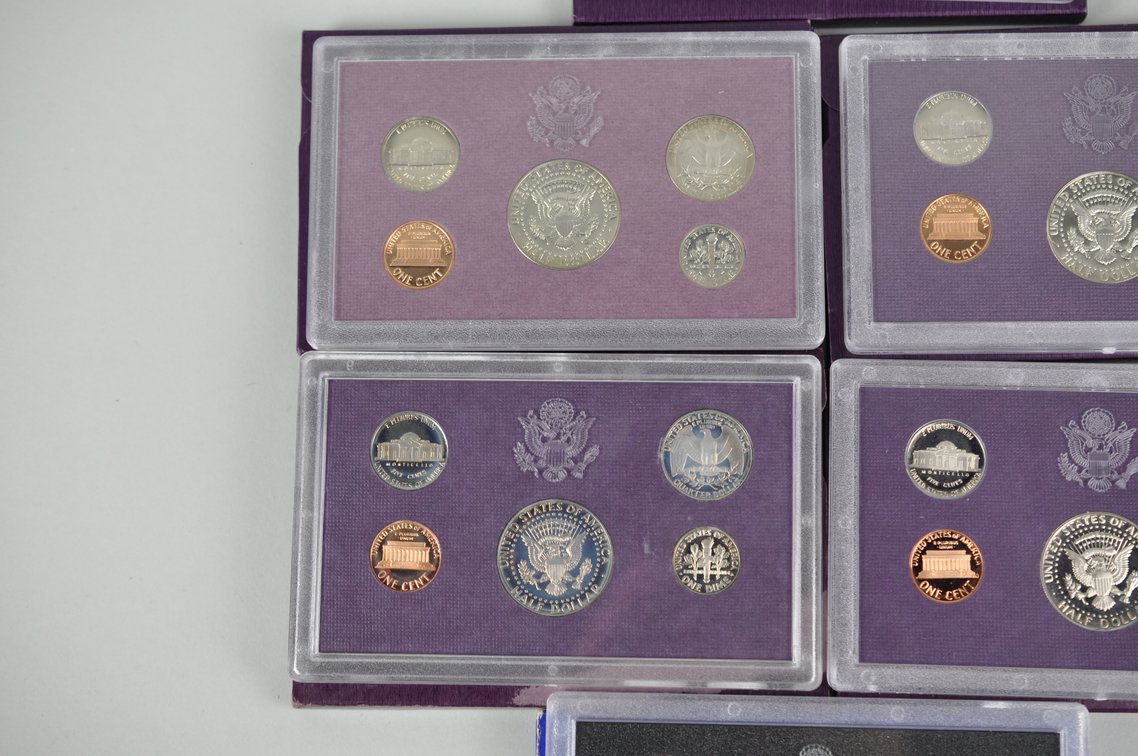 US Proof Sets 1983 to 1988, photo 11 of 13