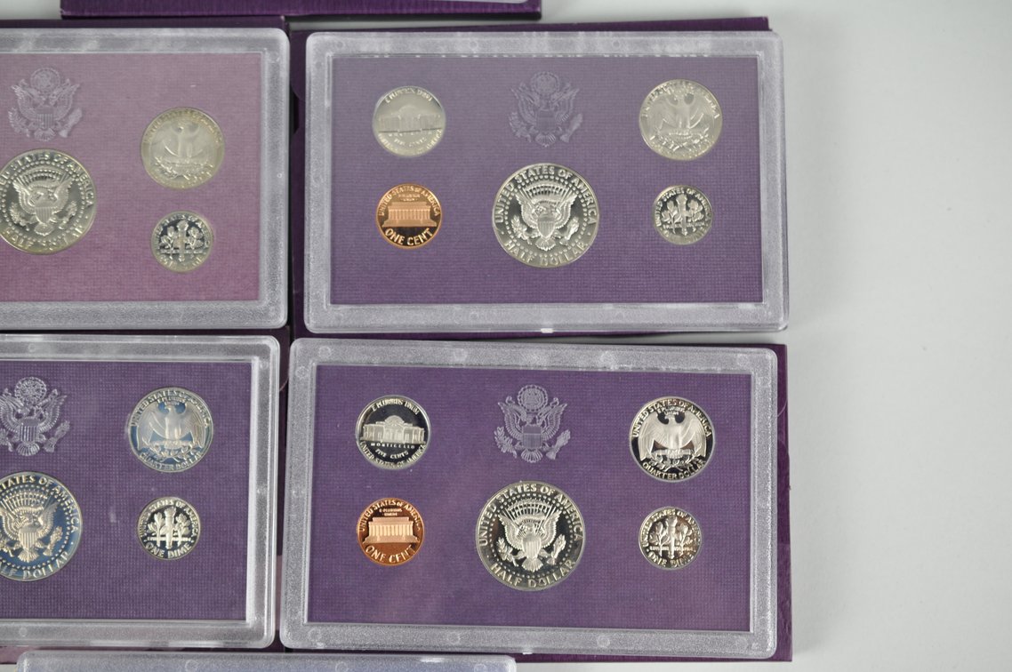 US Proof Sets 1983 to 1988, photo 12 of 13
