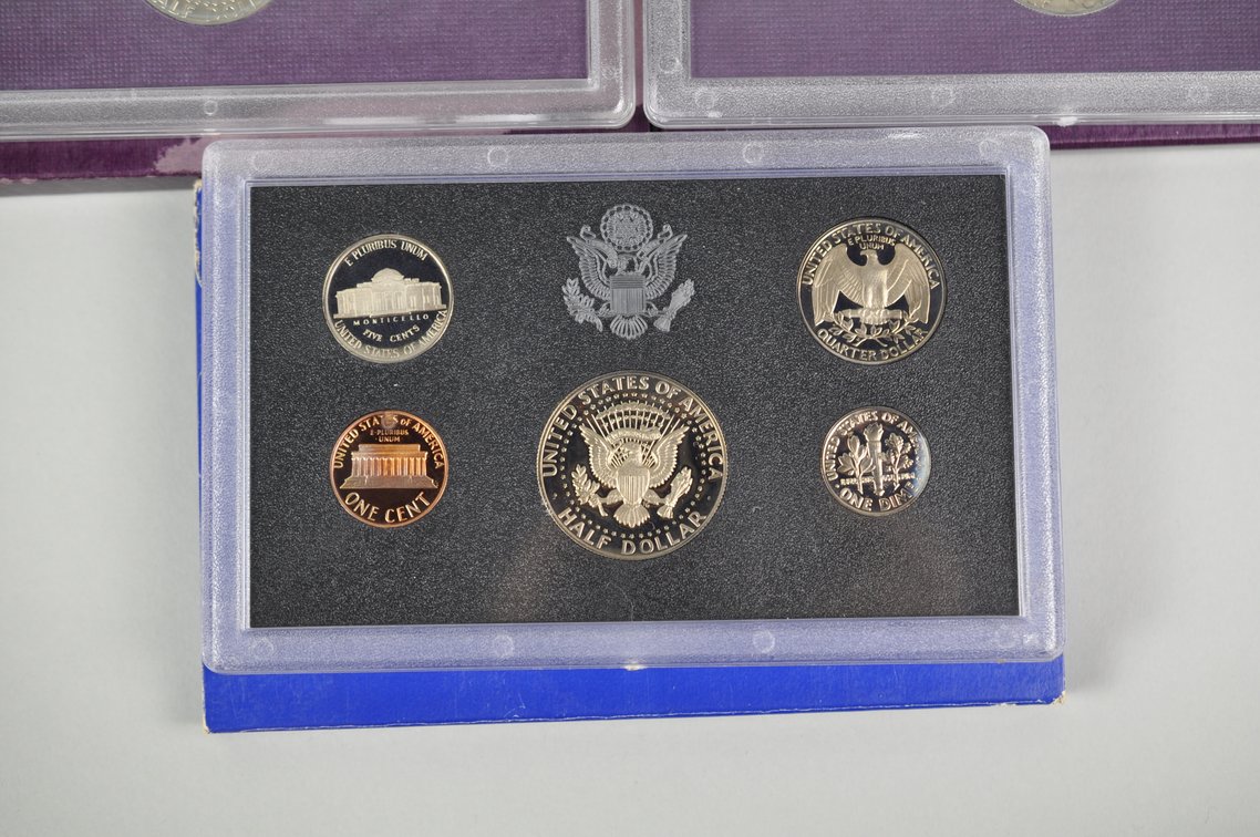 US Proof Sets 1983 to 1988, photo 13 of 13