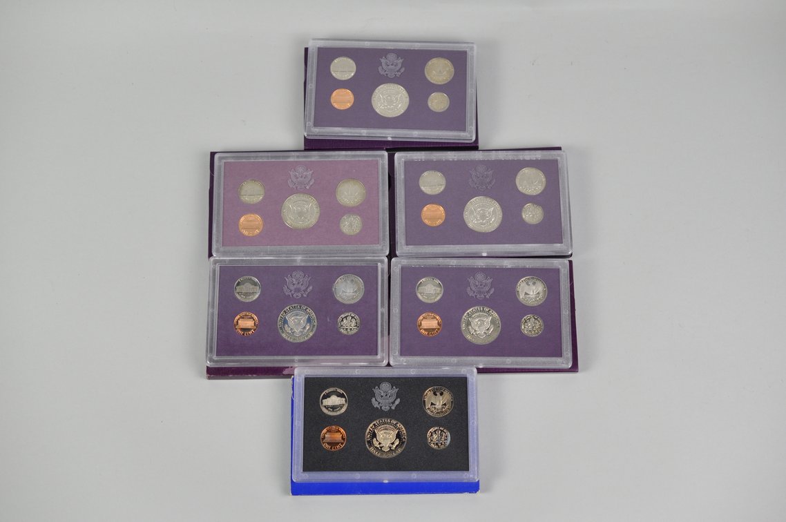 US Proof Sets 1983 to 1988, photo 9 of 13