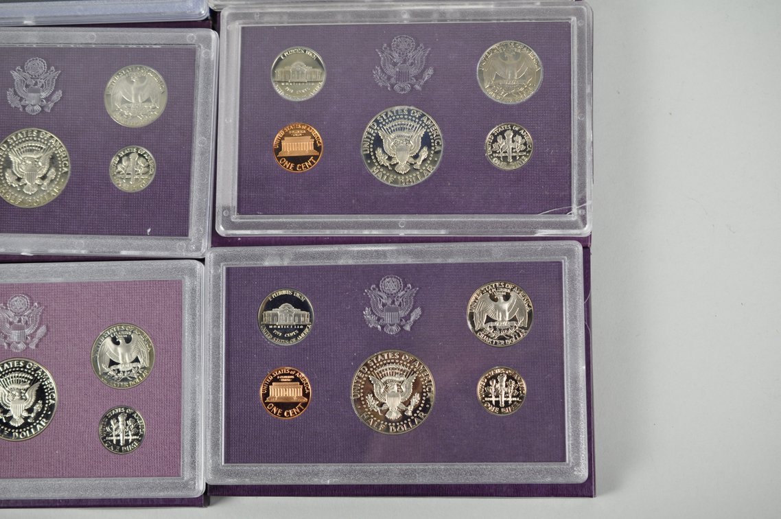 US Proof Sets 1983 to 1988, photo 11 of 11