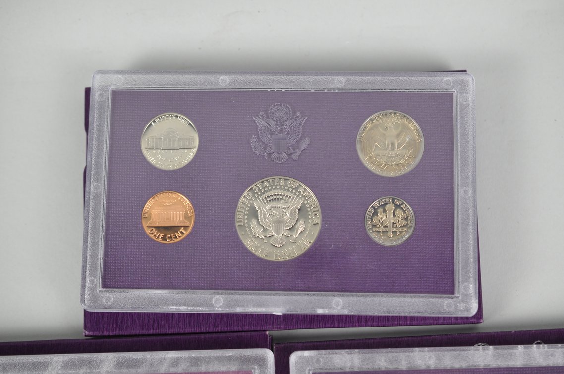US Proof Sets 1983 to 1988, photo 10 of 13
