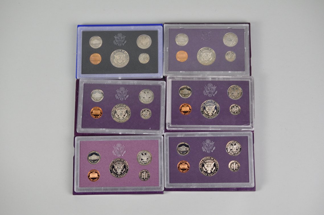 US Proof Sets 1983 to 1988, photo 7 of 11