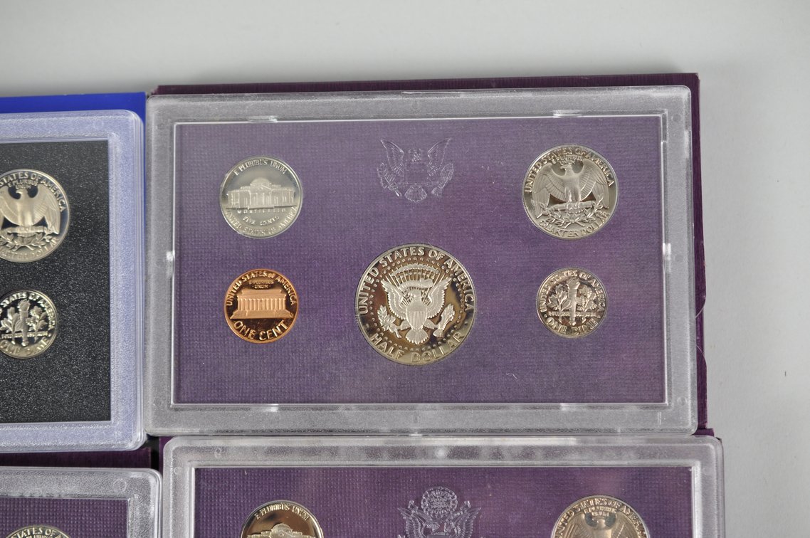 US Proof Sets 1983 to 1988, photo 10 of 11