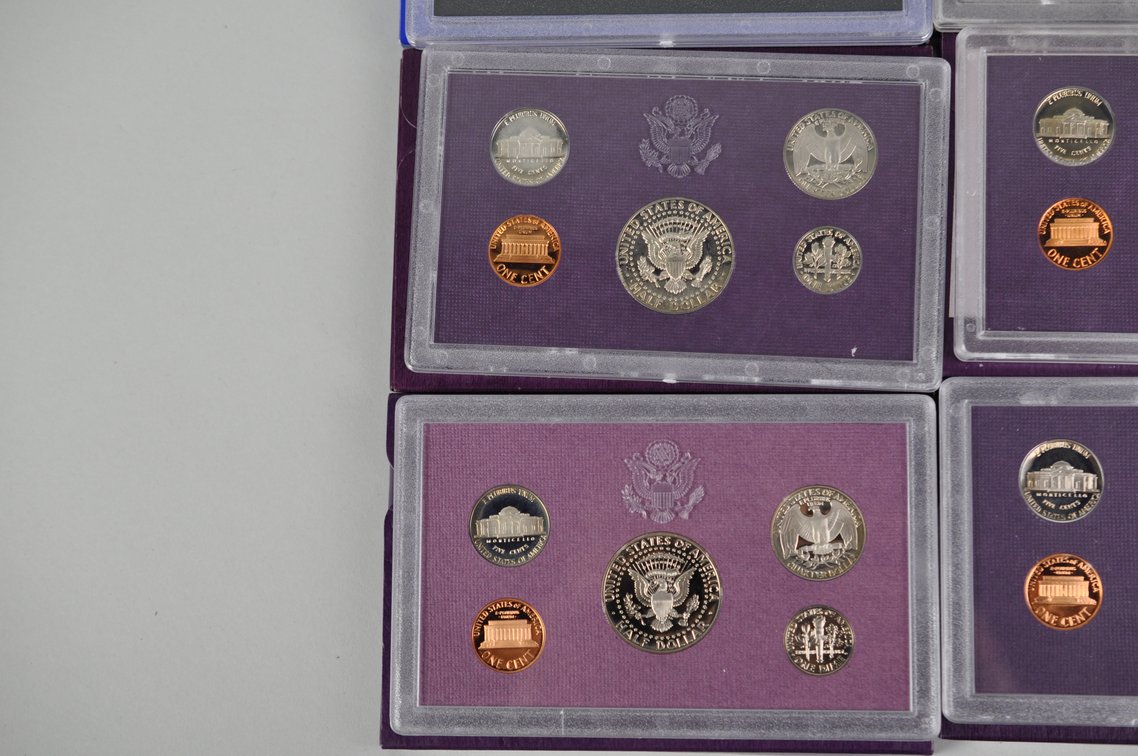 US Proof Sets 1983 to 1988, photo 9 of 11
