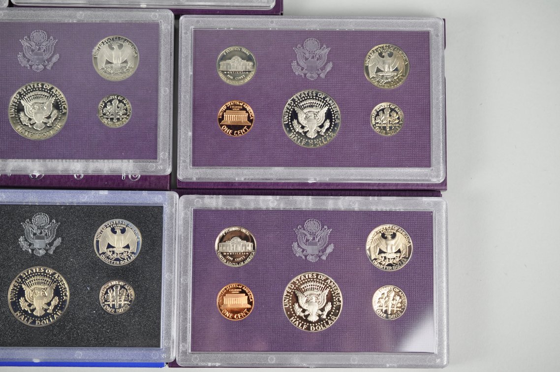 US Proof Sets 1983 to 1990, photo 13 of 13