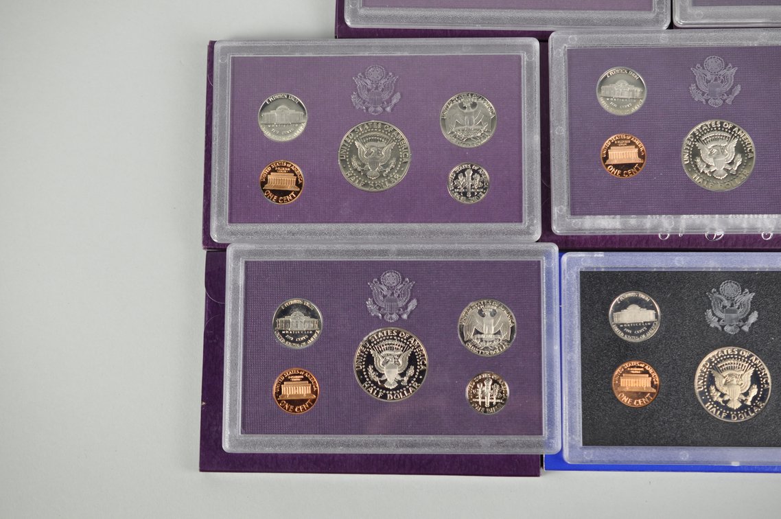 US Proof Sets 1983 to 1990, photo 11 of 13