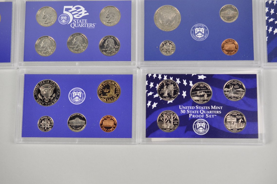 US Proof Sets 1999 to 2003, photo 11 of 11