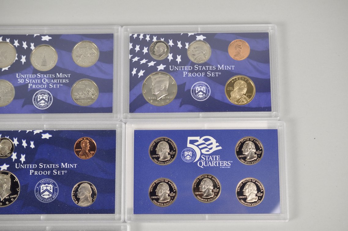 US Proof Sets 1999 to 2003, photo 6 of 11