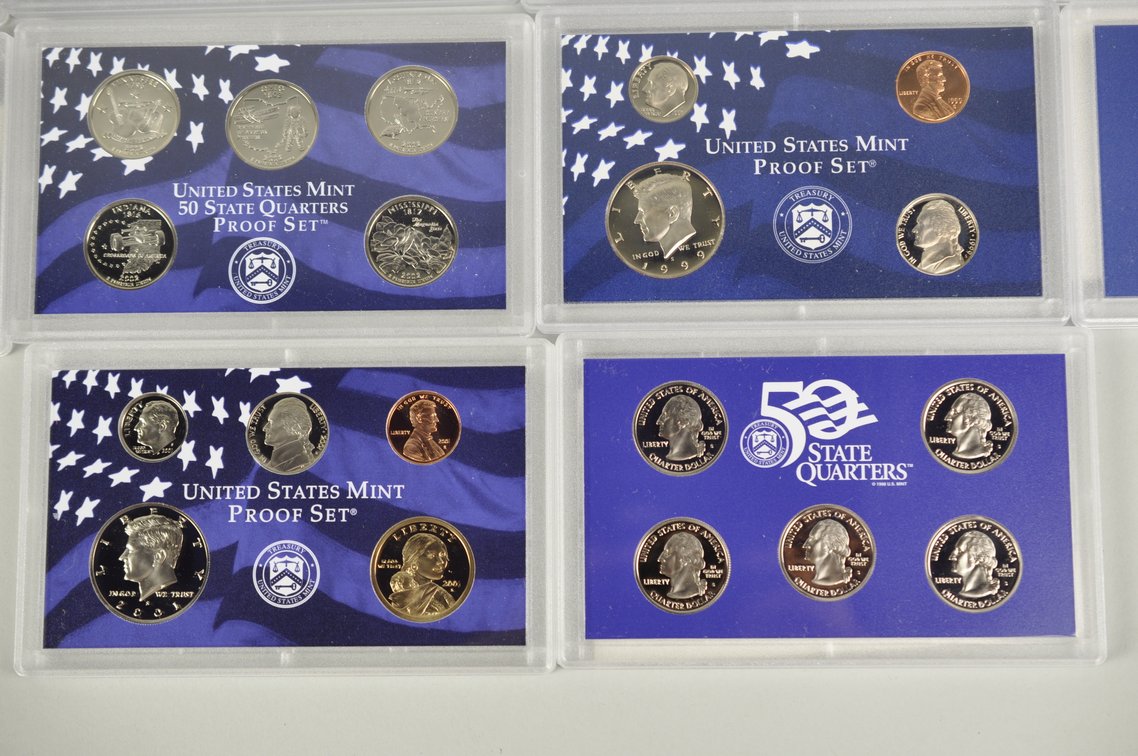 US Proof Sets 1999 to 2003, photo 7 of 11