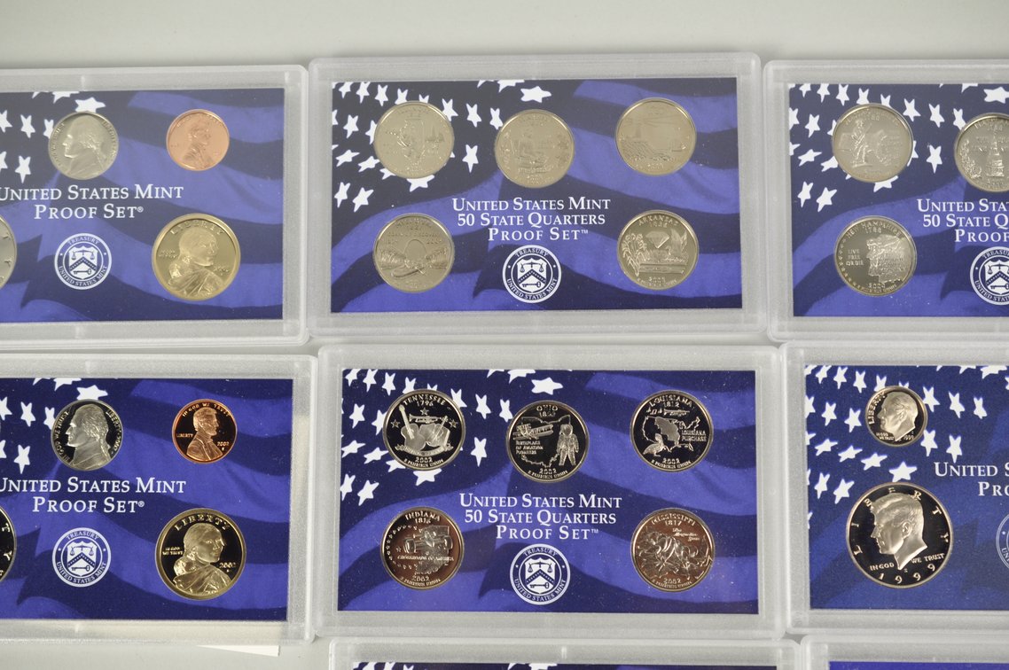 US Proof Sets 1999 to 2003, photo 4 of 11