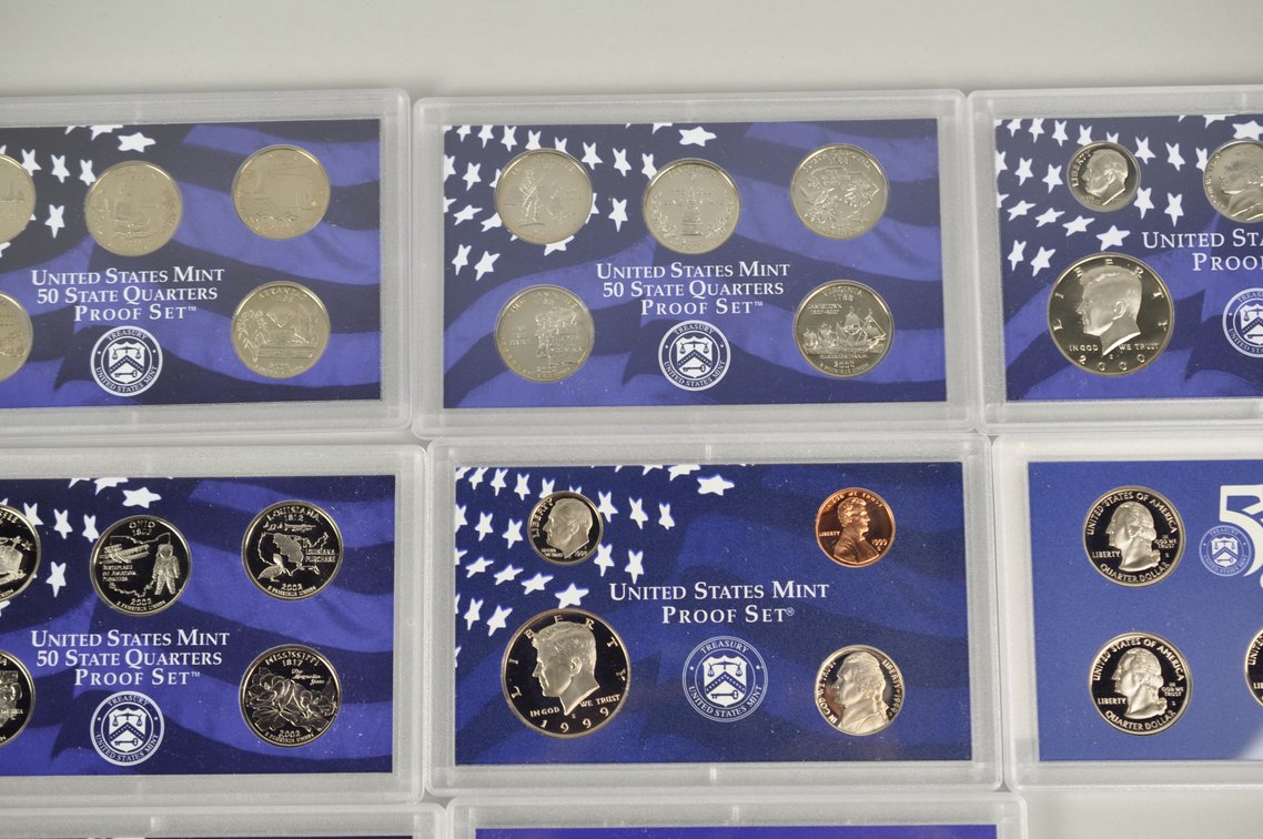 US Proof Sets 1999 to 2003, photo 5 of 11