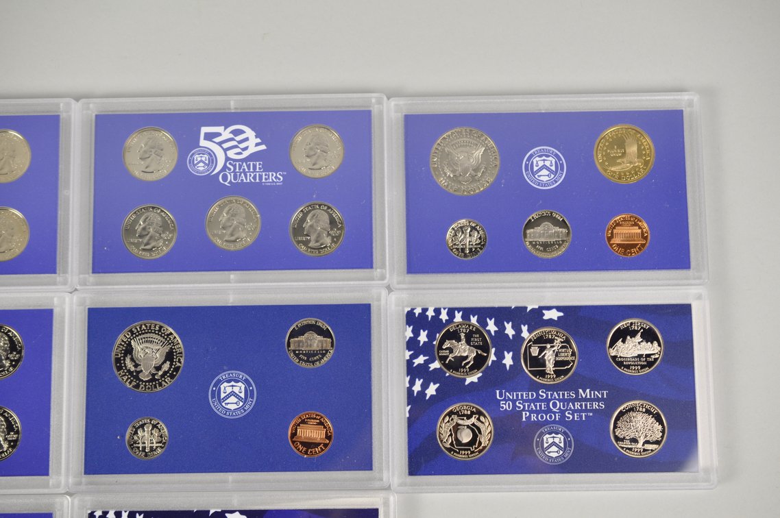 US Proof Sets 1999 to 2003, photo 10 of 11